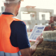 Construction site management on tablet