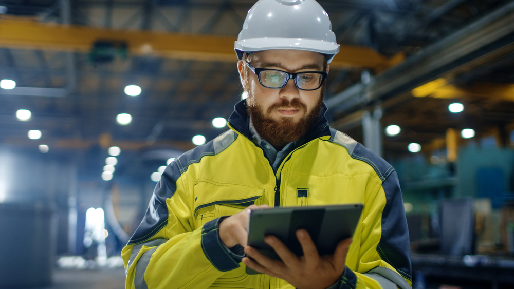 Füllen Sie einen Bericht mit dem Tablet aus